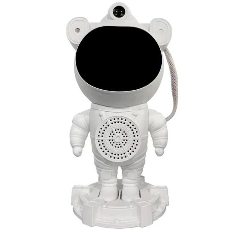 چراغ خواب پروژکتور کهکشانی فضانورد اسپیکردار بلوتوثی مدل Galaxy Projector