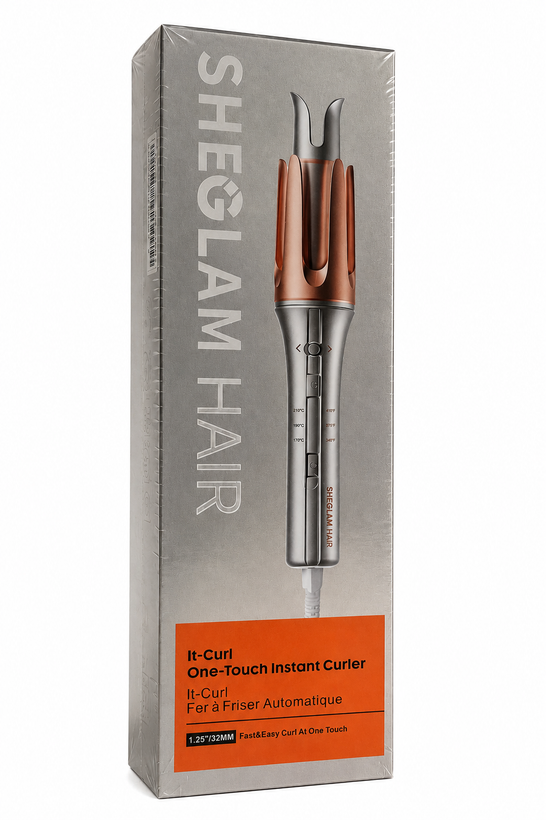 فر کننده و حالت دهنده مو شیگلم (SHEGLAM) سایز 32 میلیمتری | اصلی (دارای بارکد اصالت)