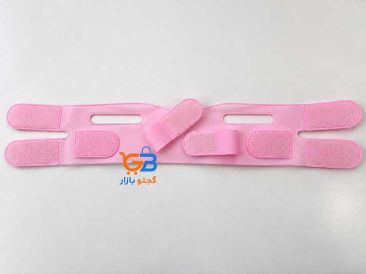 گن لیفت صورت و غبغب سیلیکونی مدل Silicone V Face Mask | فرمدهنده فک و چانه قابل تنظیم