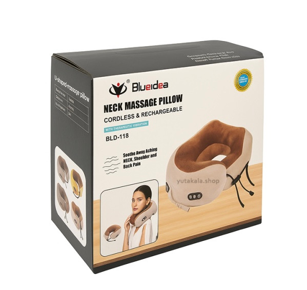 ماساژور گردن و شانه U شکل شارژی بلوآیدیا مدل BLD-118 با مادون قرمز